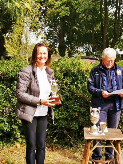 Fiona Day wins the Ladies Trophy